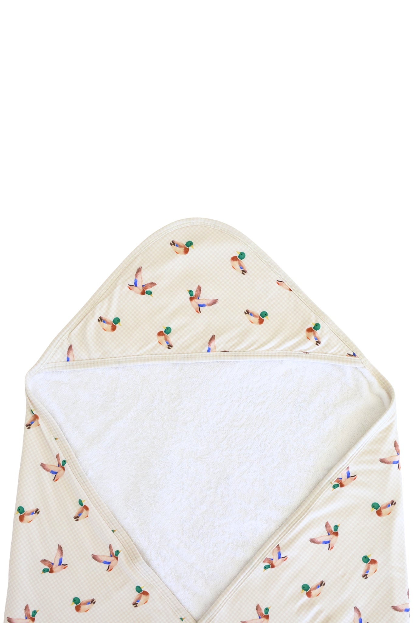Embroidered Bamboo Hooded Towel | Little Mallard
