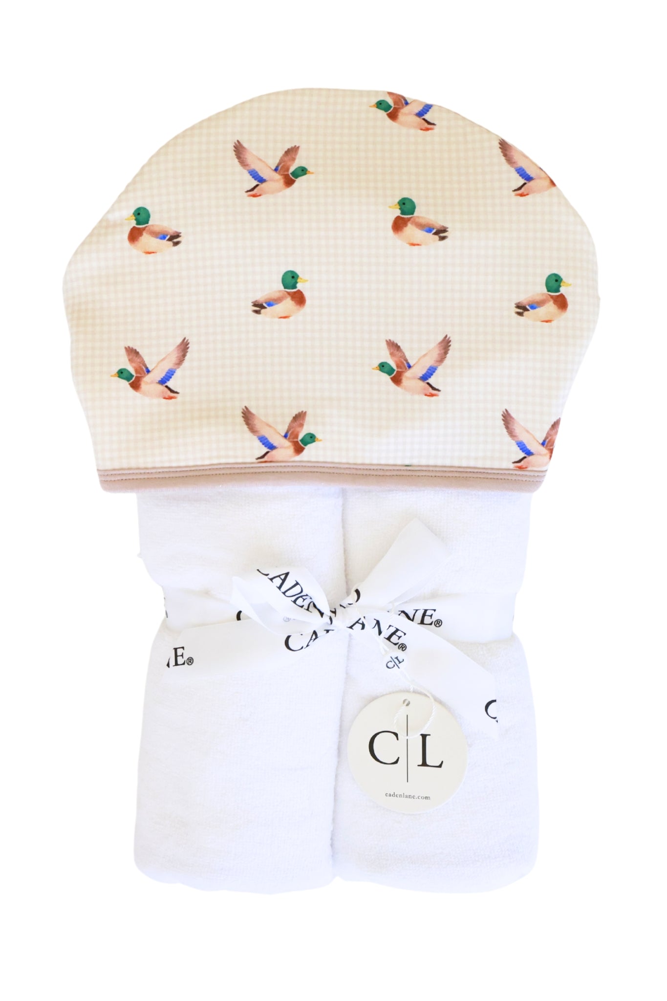 Kids Embroidered Bamboo Hooded Towels