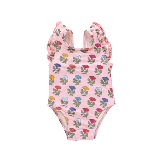 Baby Girls Liv Suit - Multi Flower Drop