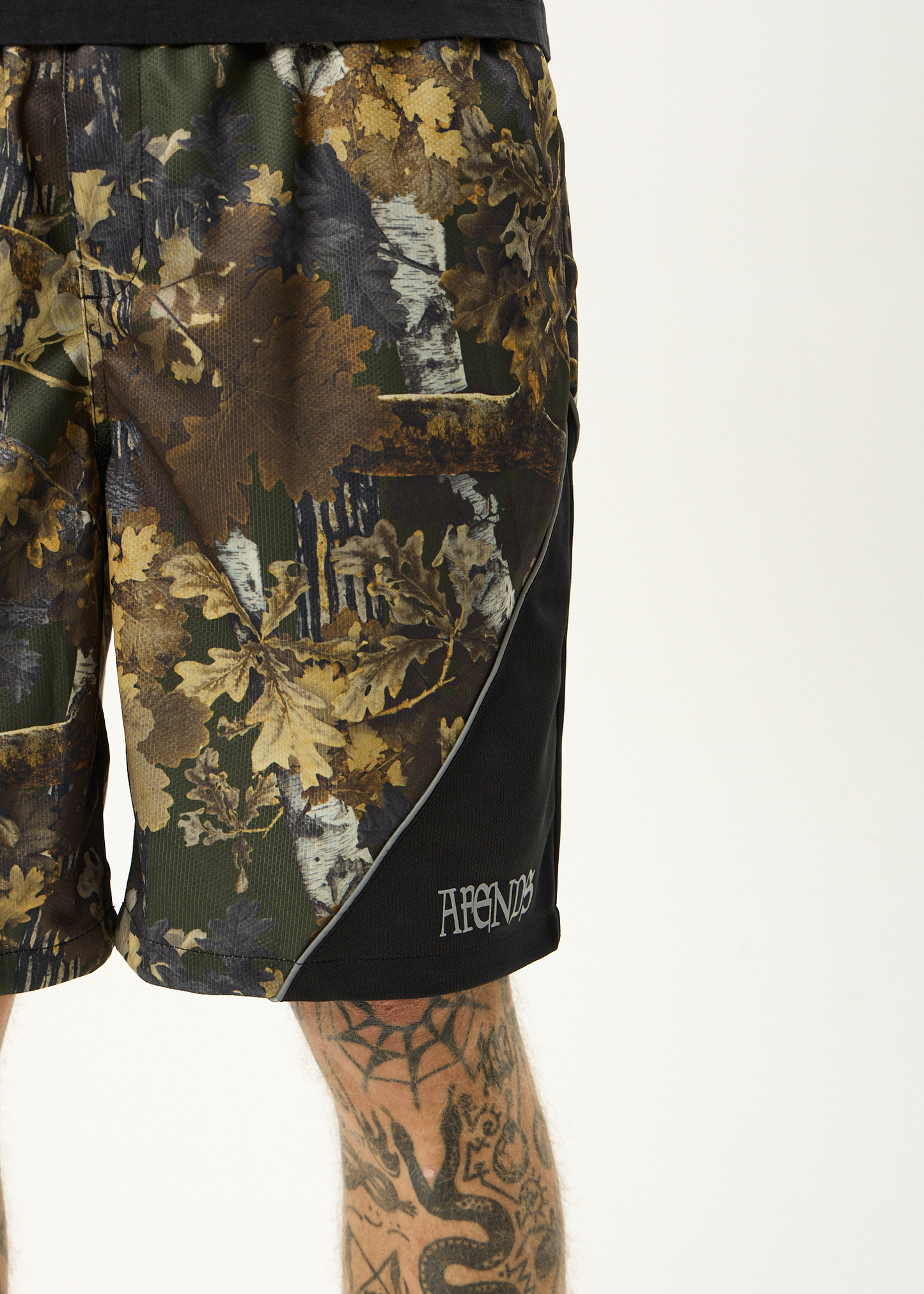 AFENDS Mens Find Me - Panelled Short 20" - Find Me