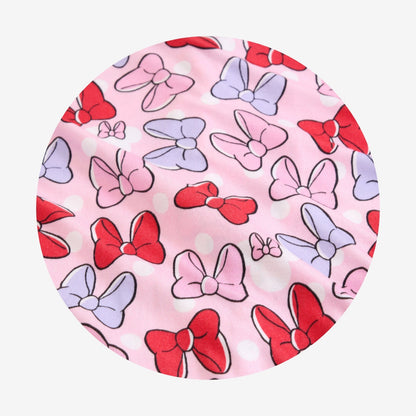 Disney Minnie & Daisy Bows Ruffled Luxette Plush Patoo® Blanket