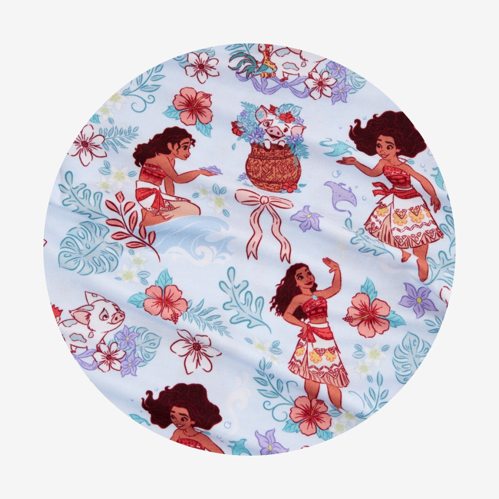 Disney Moana & Pua Ruffled Luxe Plush Patoo® Blanket