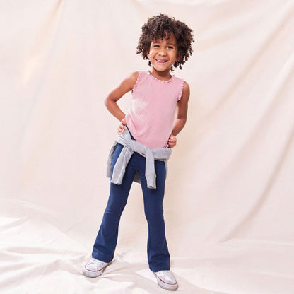 Cartwheel Flare Legging - Navy