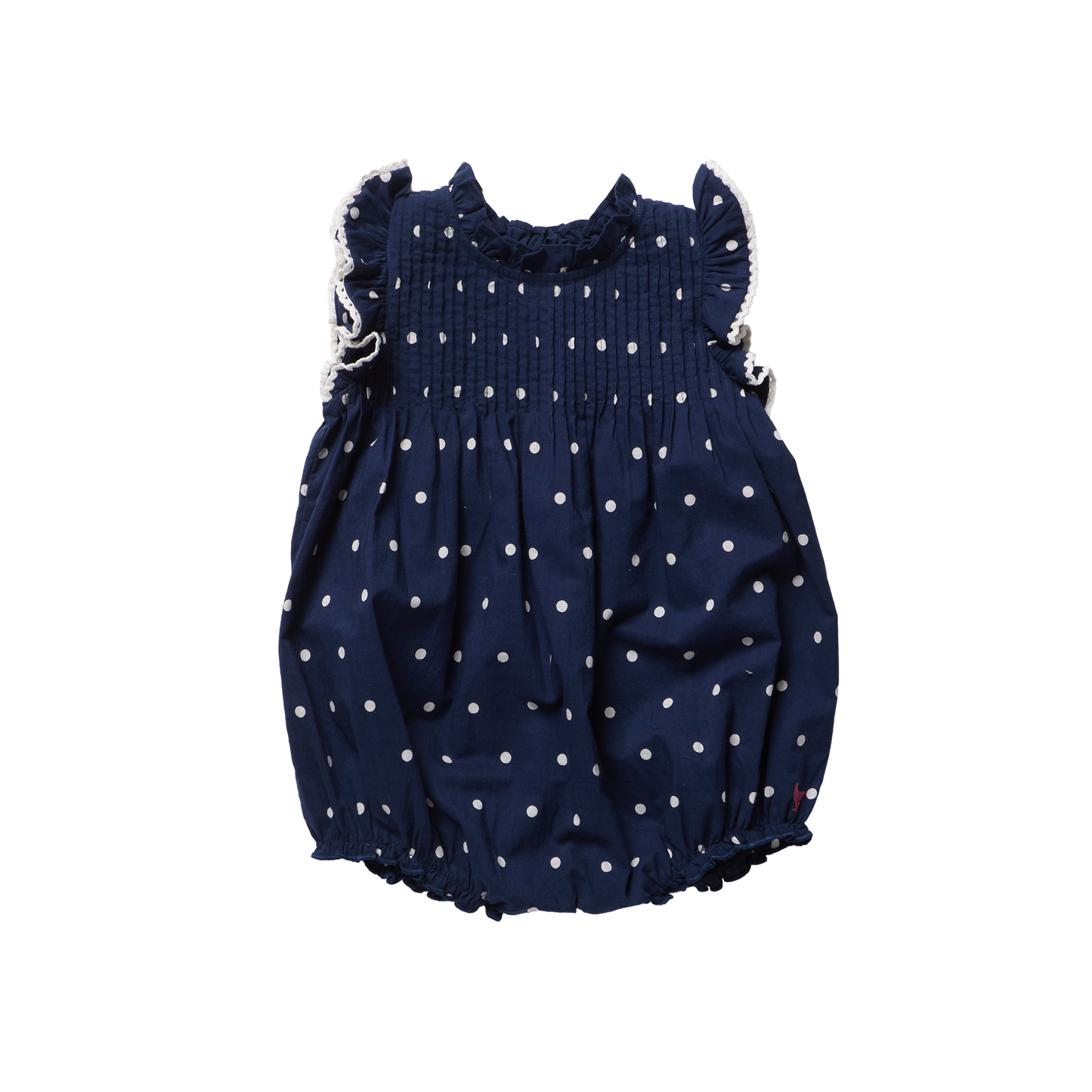 Baby Girls Jaipur Bubble - Navy Dot