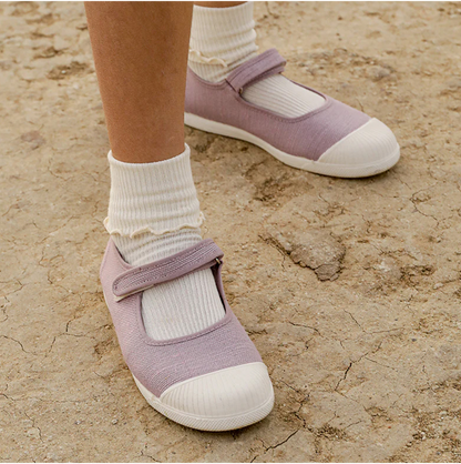 Isabel Canvas Sneaker - Lilac