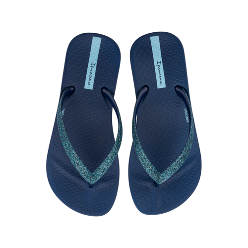 Lolita Flip Flop - Blue Glitter