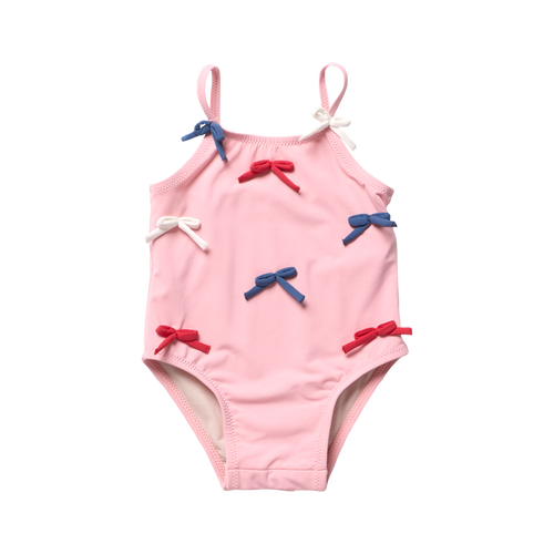 Baby Girls Lottie Suit - Pink Bows