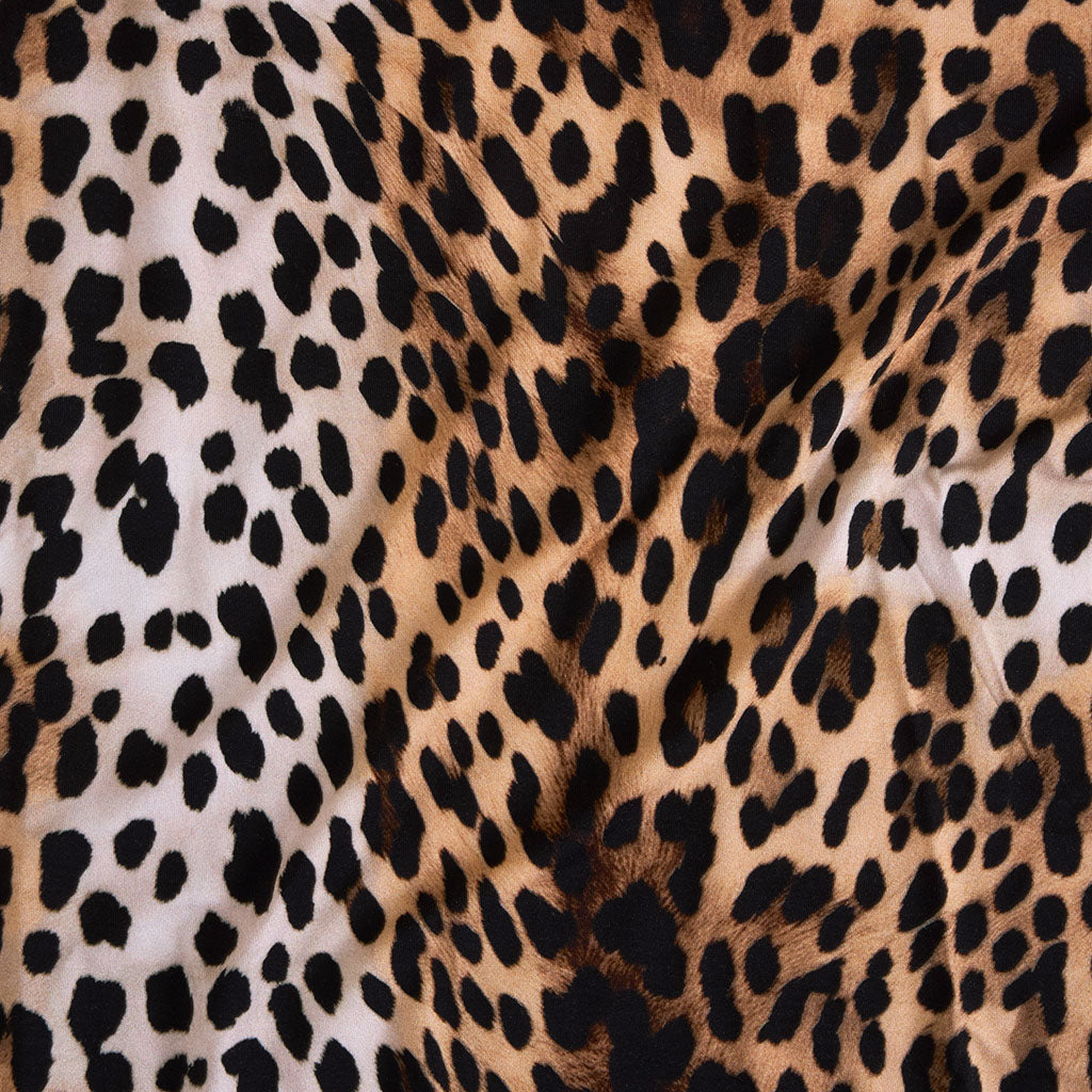Loretta Leopard Women's Lace Robe
