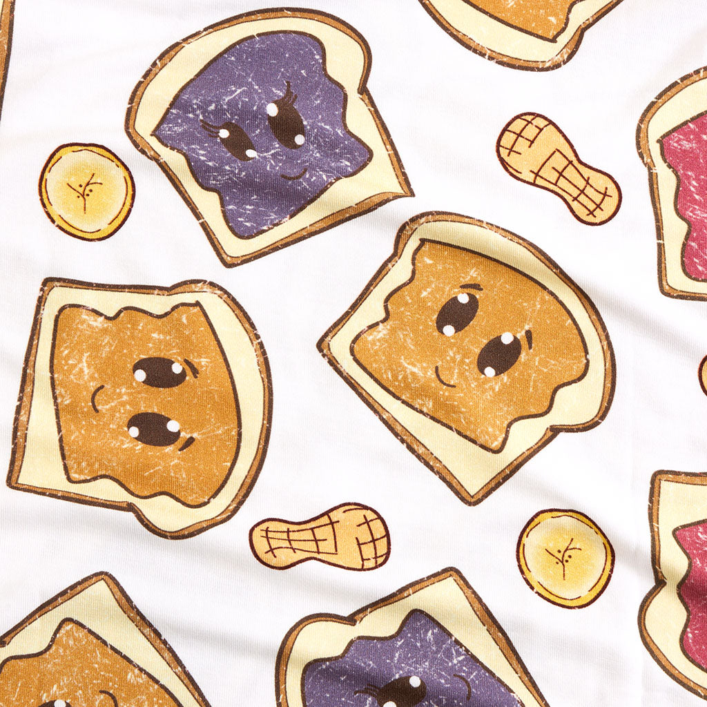 Peanut Butter Jelly Time Men's Luxe Pajama Pant Set