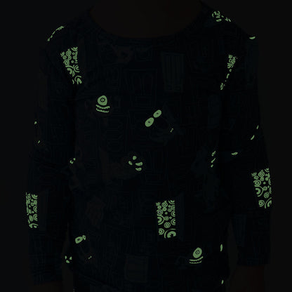 Disney Monster Glow Men's Pocket Tee