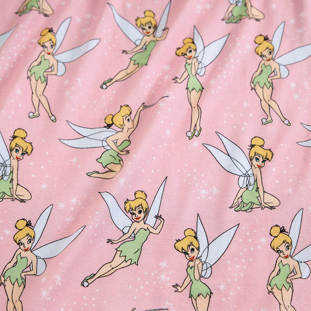 Disney Tinker Bell Ruffled Luxette Plush Patoo® Blanket