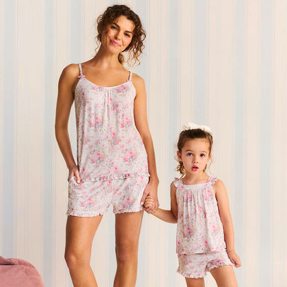 Roberta Women's Ruffled Cami Short Set