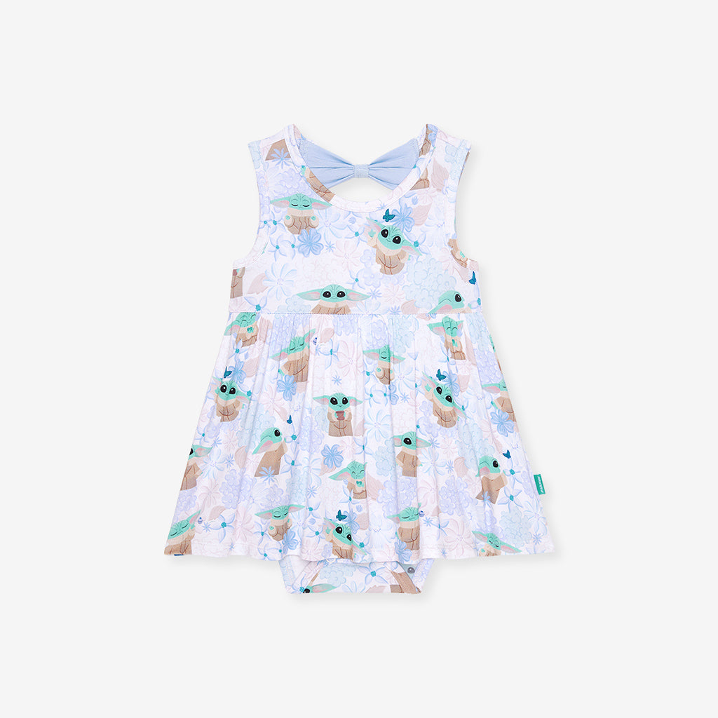 Star Wars™ Grogu Garden Bow Back Bodysuit Dress
