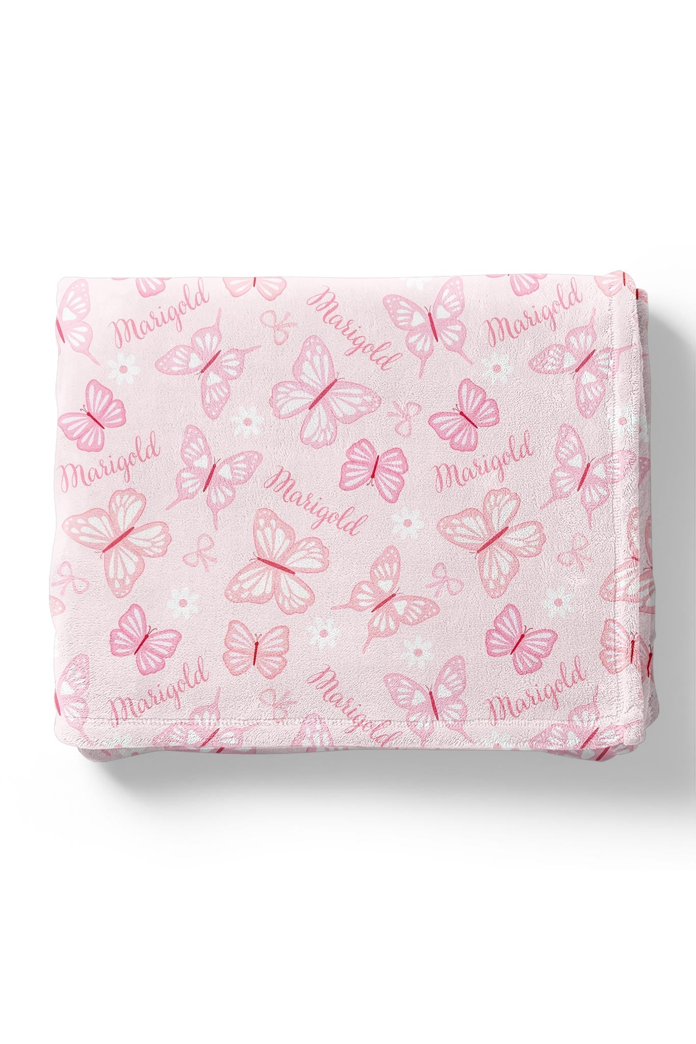 Personalized Kids Blanket | Blooming Butterflies