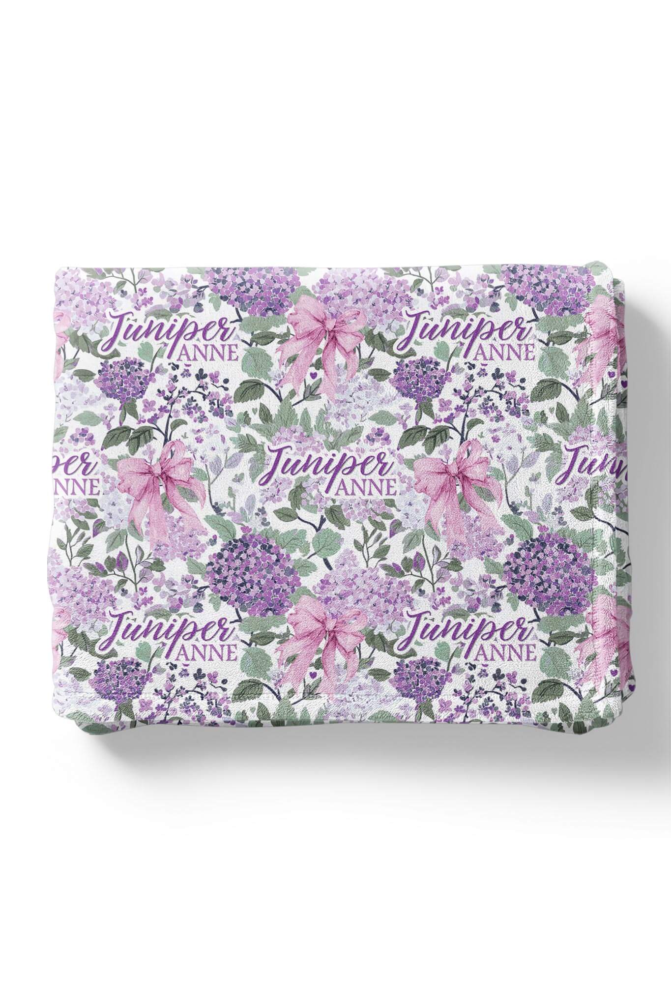 Personalized Kids Blanket | Lavender Lullaby