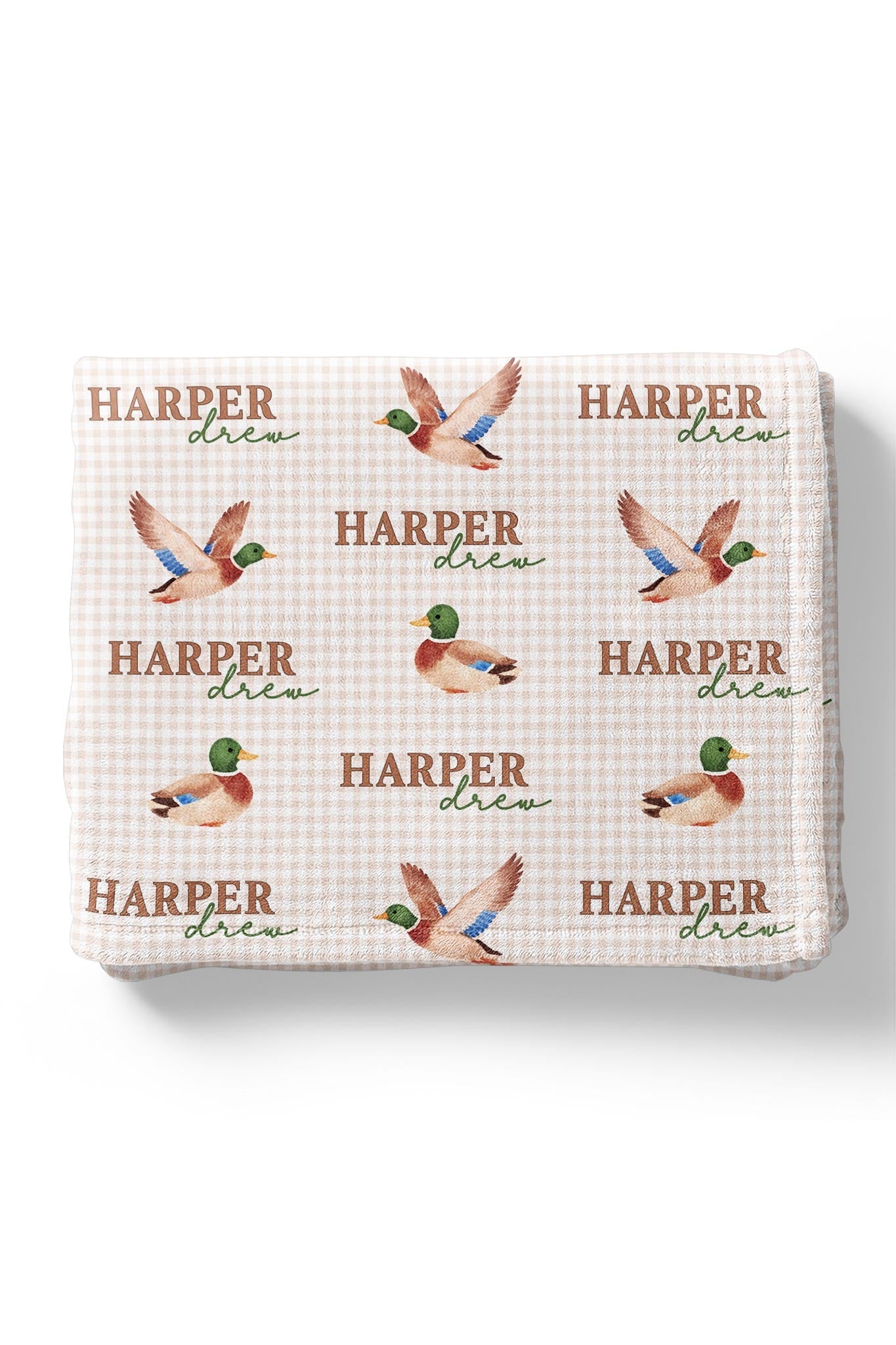 Personalized Kids Blanket | Little Mallard