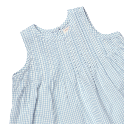 Baby Girls Jaipur 2-Piece Set - Light Blue Gingham