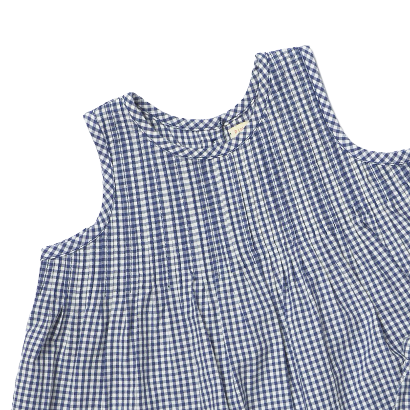 Baby Girls Jaipur 2-Piece Set - Navy Gingham