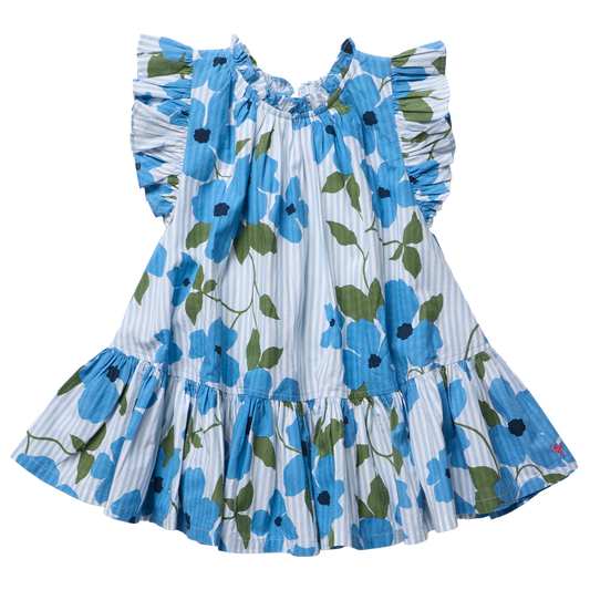 Girls Harper Dress - Hibiscus Floral