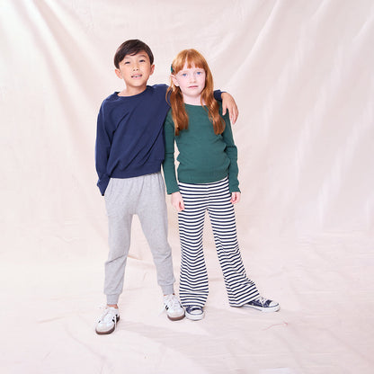 Seesaw Long Sleeve Rib T-shirt - Pine