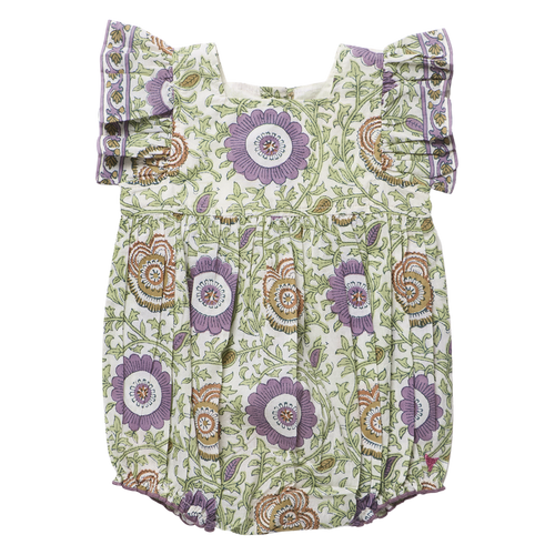 Baby Girls Elsie Bubble - Lilac Lisbon Floral