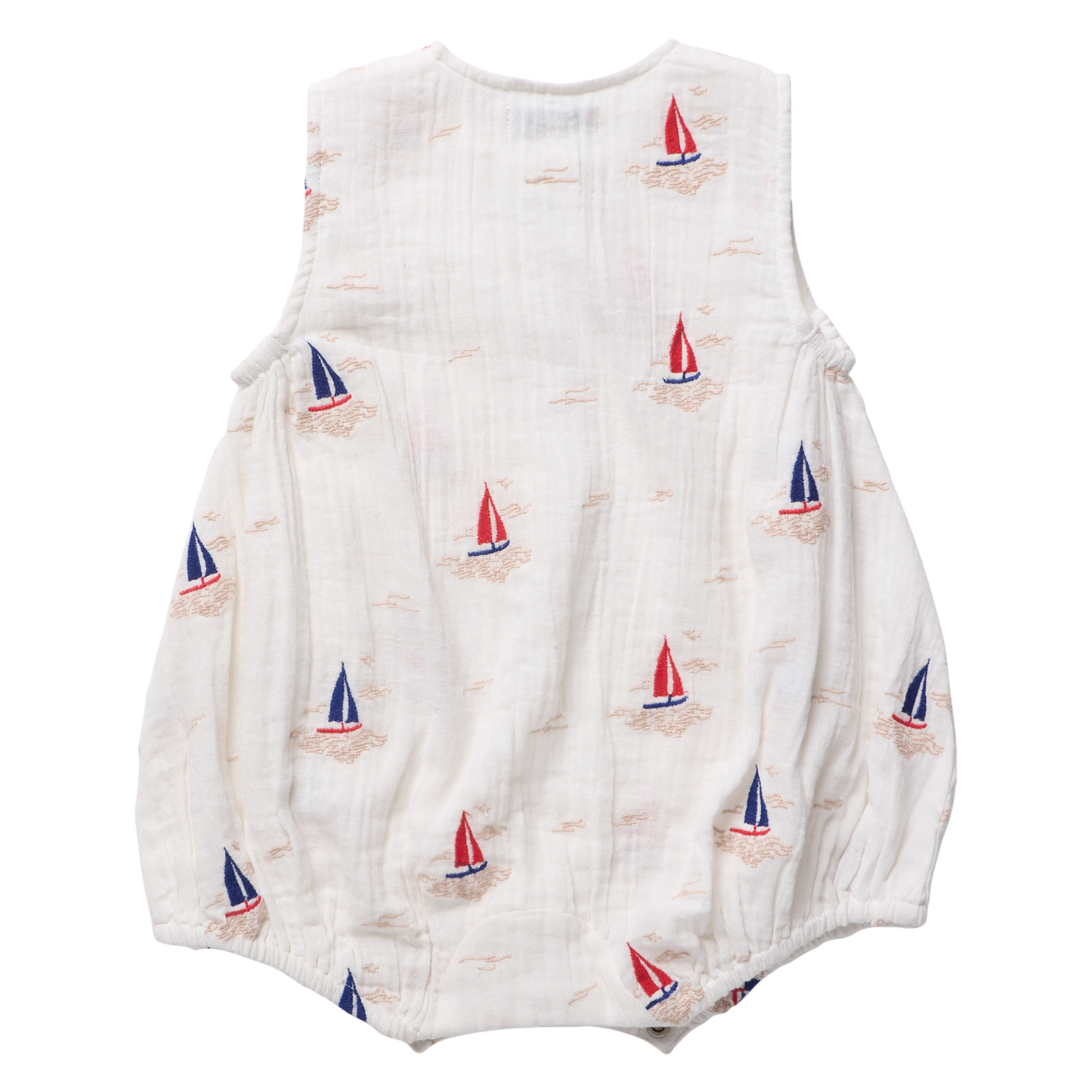 Baby Riley Jumper - Sailboat Embroidery