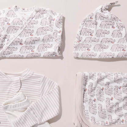 Nesting Box Baby Take Home Set - Baby Elephant