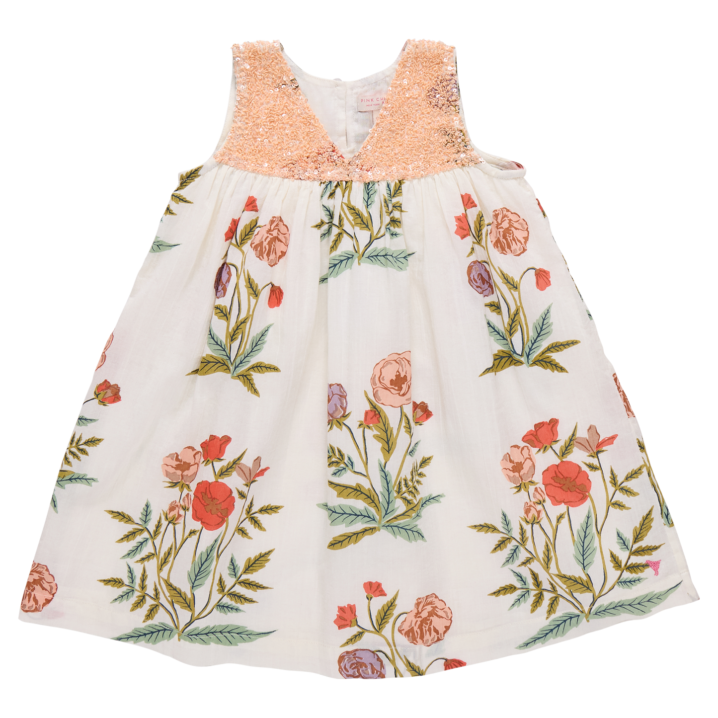 Girls Courtney Dress - Rosewick Poppy