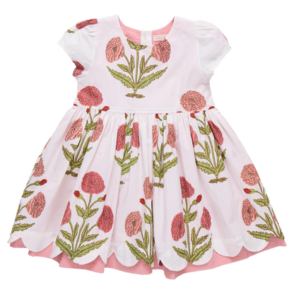 Girls Marisol Dress - Rose Dandelion