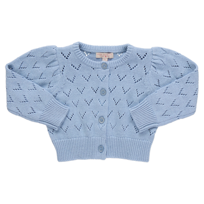 Girls Sadie Sweater - Light Blue