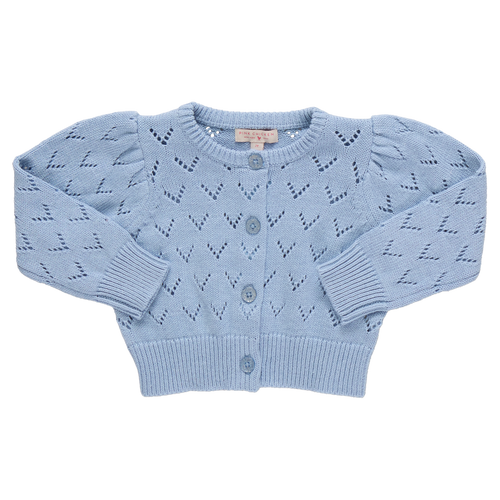 Girls Sadie Sweater - Light Blue