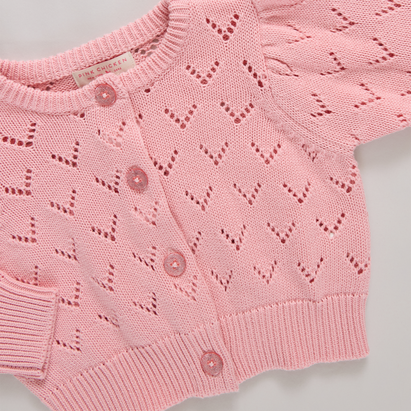 Girls Sadie Sweater - Pink