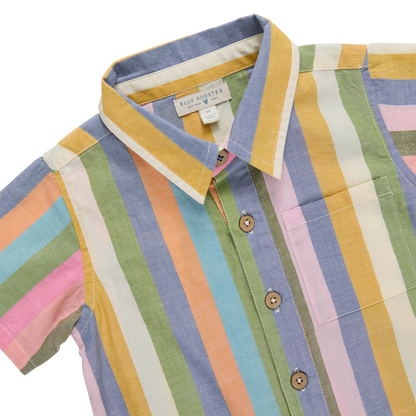 Boys Jack Shirt - Parade Stripe