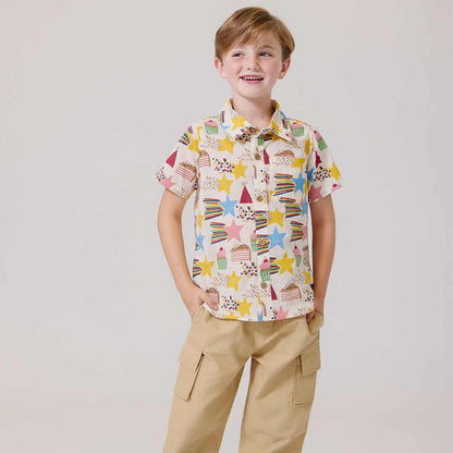Boys Jack Shirt - Birthday Star