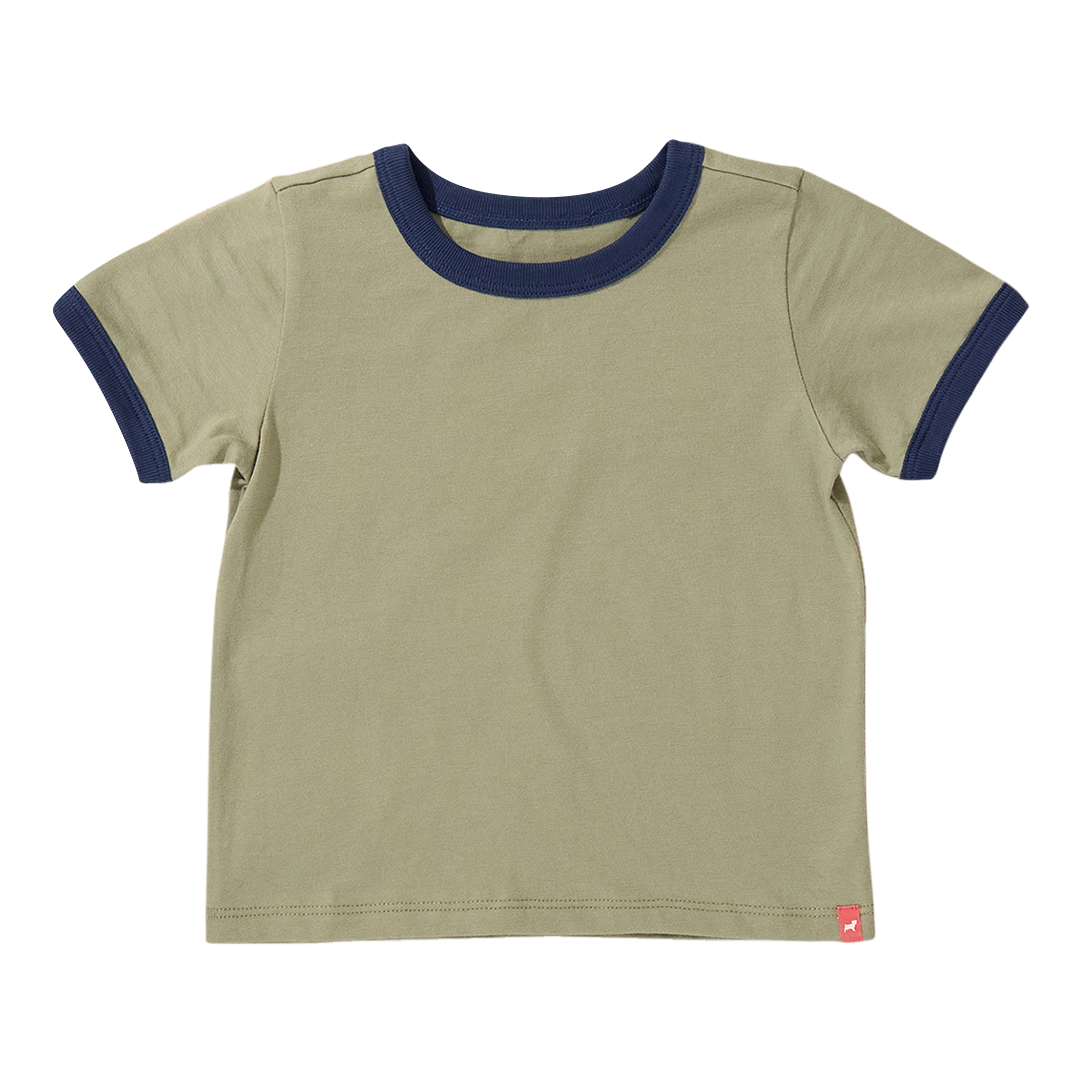 Adventure Ringer T-Shirt - Olive