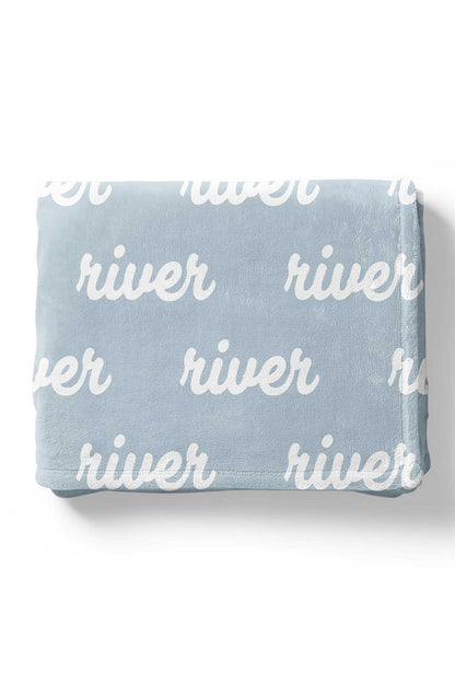 Baby Blues Personalized Color Blanket