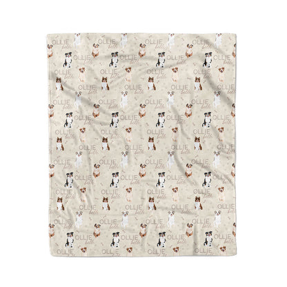 Personalized Kids Blanket | Australian Shepherd