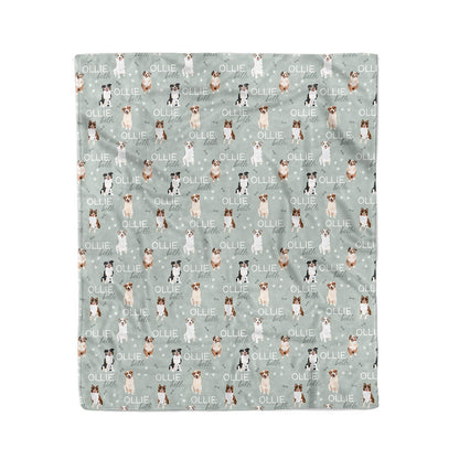 Personalized Kids Blanket | Australian Shepherd