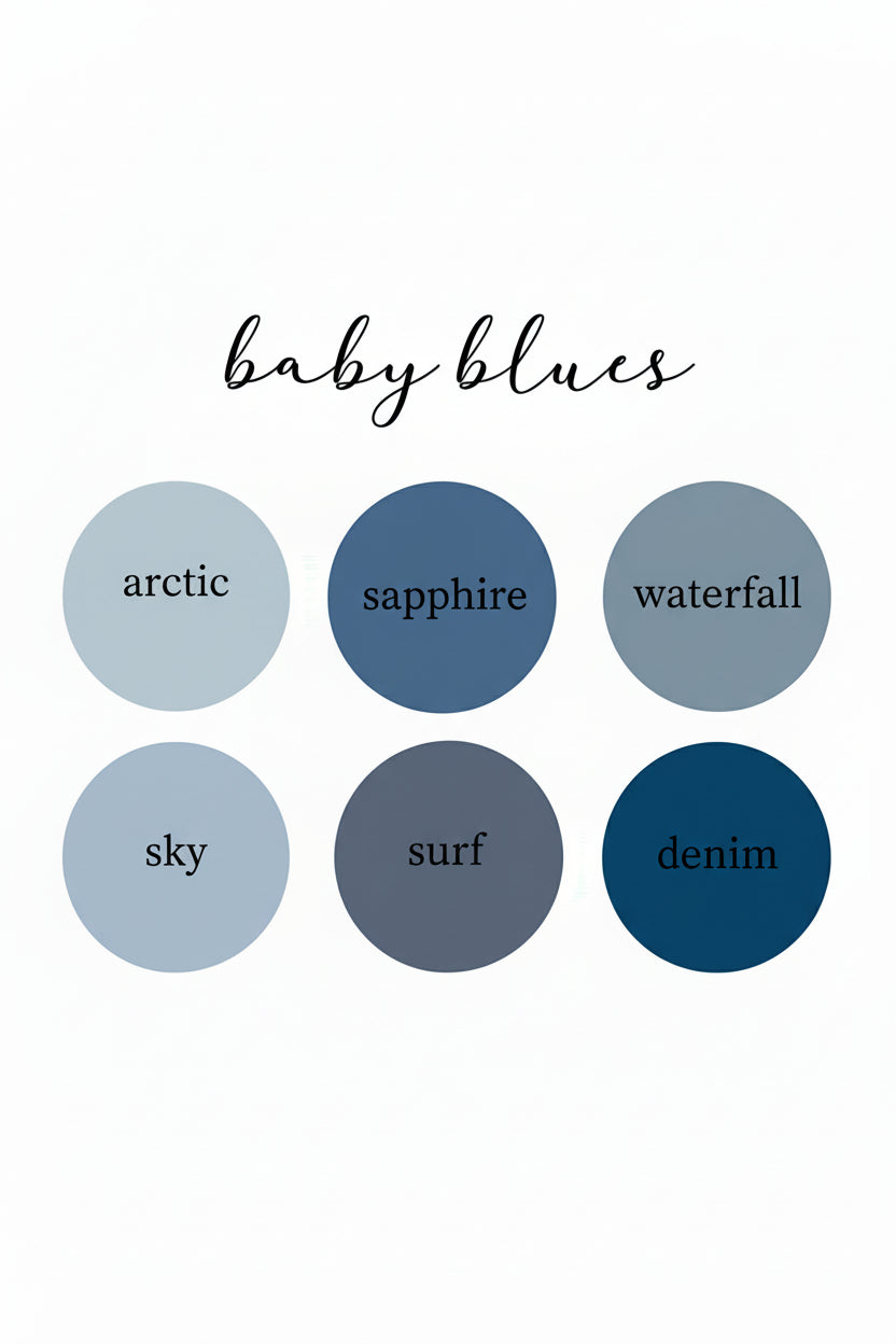 Baby Blues Personalized Color Blanket