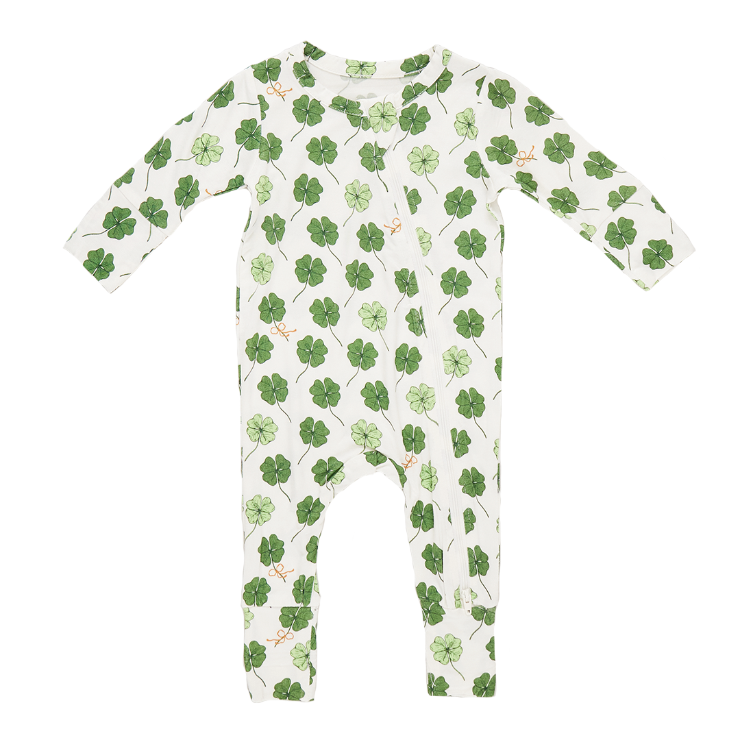 Baby Bamboo Romper - Shamrock Sweetness
