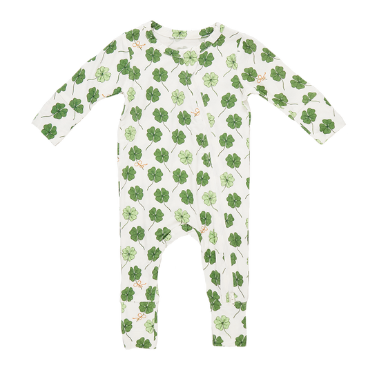 Baby Bamboo Romper - Shamrock Sweetness