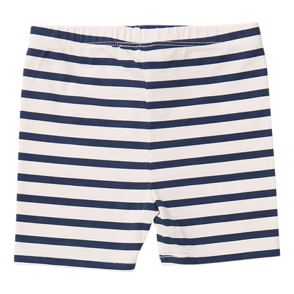 Banana Bike Short - Navy Stripe