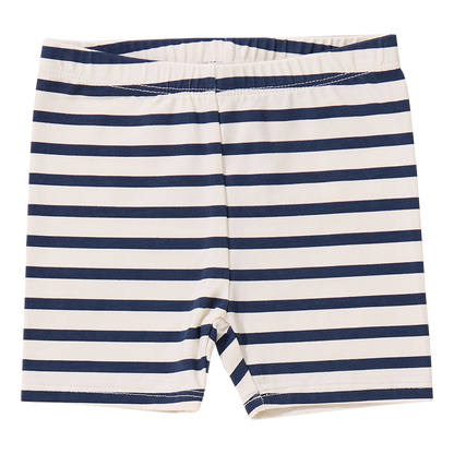 Banana Bike Short - Navy Stripe