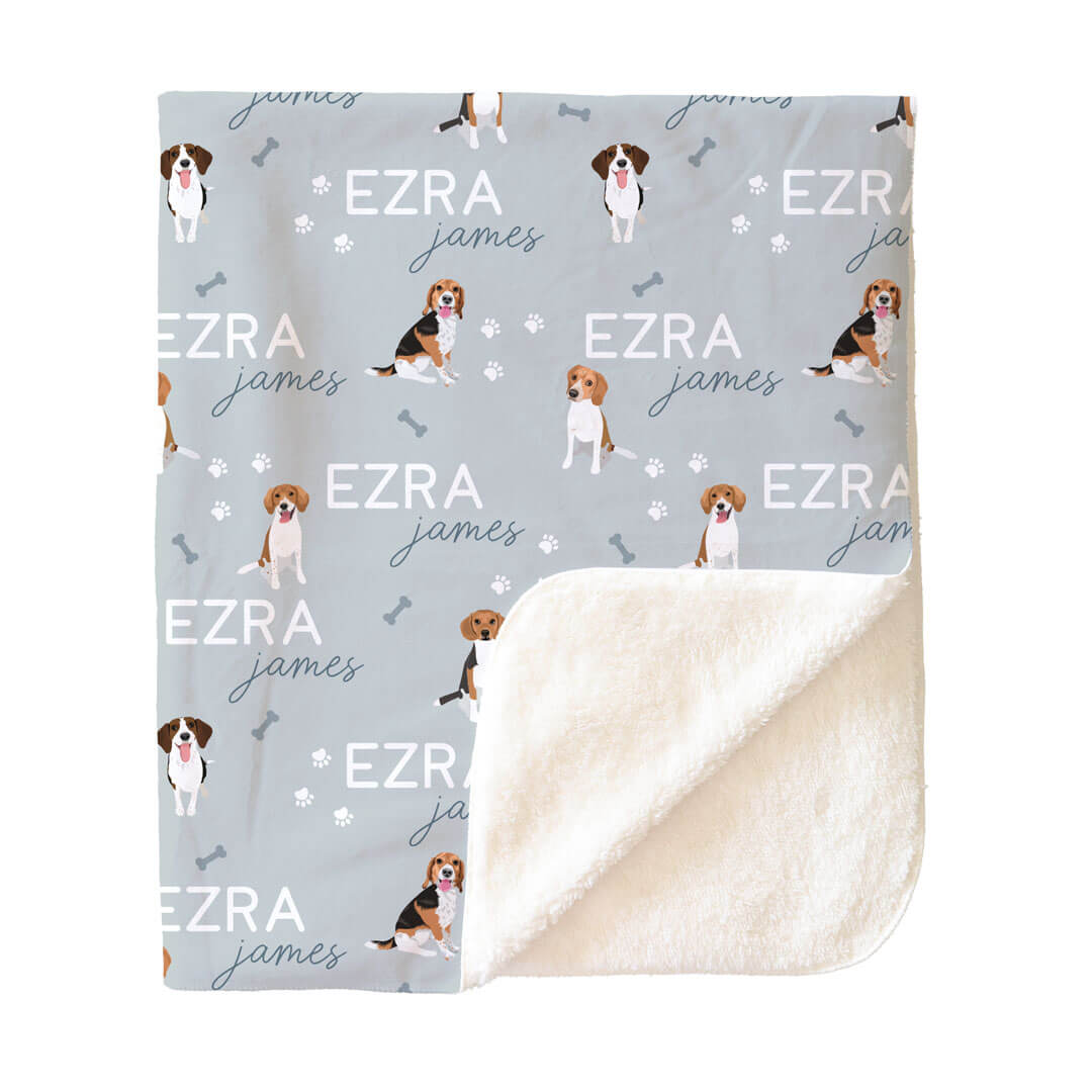 Personalized Kids Blankets | Dog Breeds - Part 2