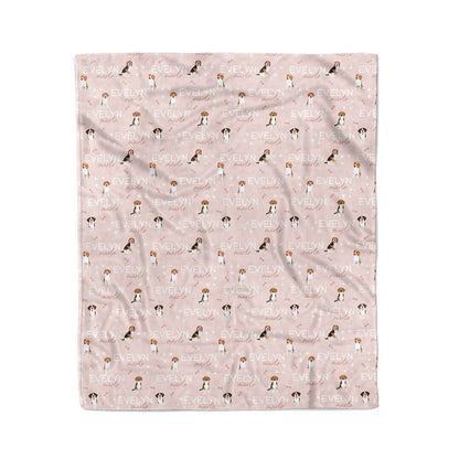 Personalized Kids Blanket | Beagle