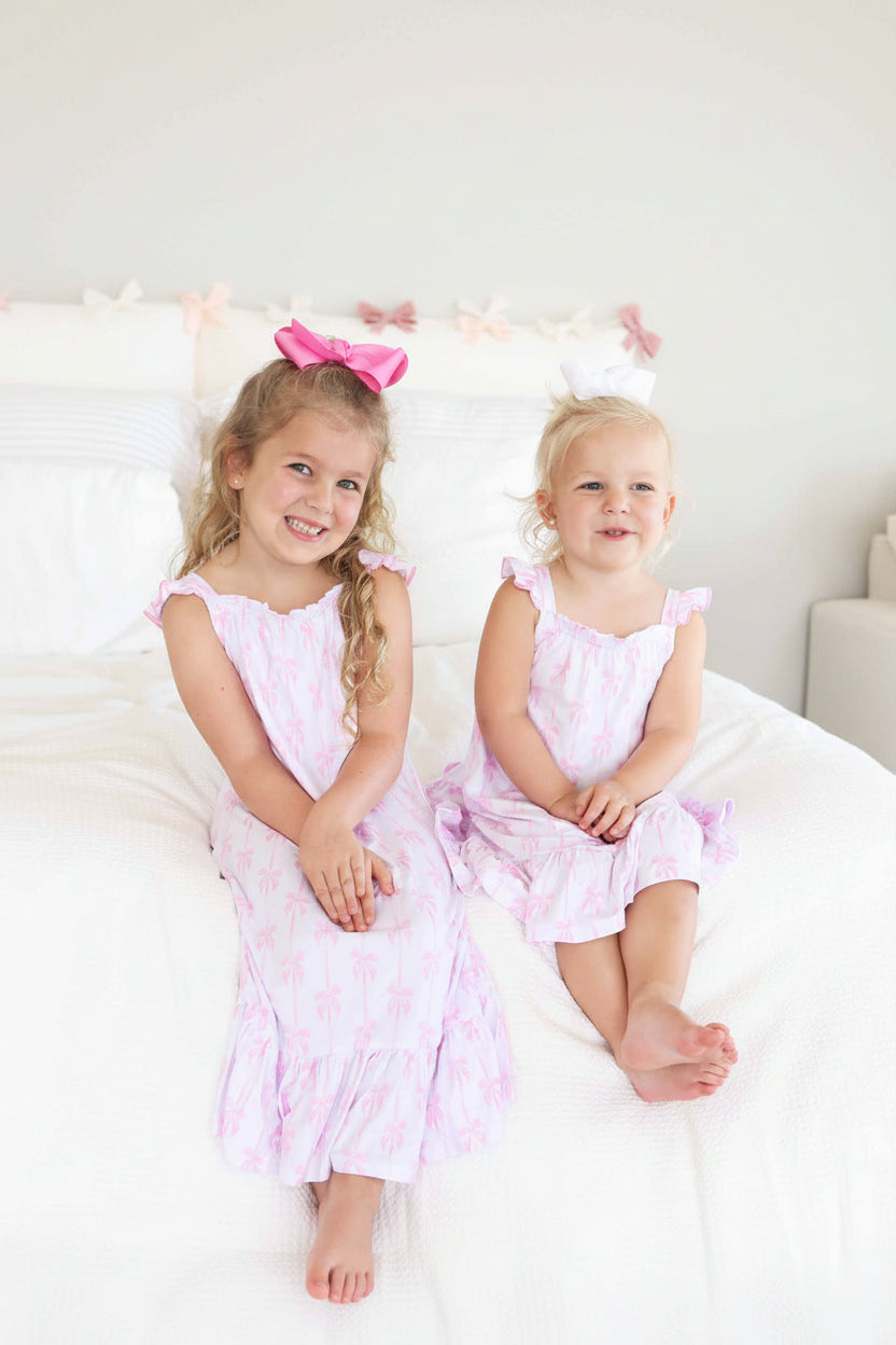 Girls' Full Length Ruffle Nightgown | Beauty Sleep