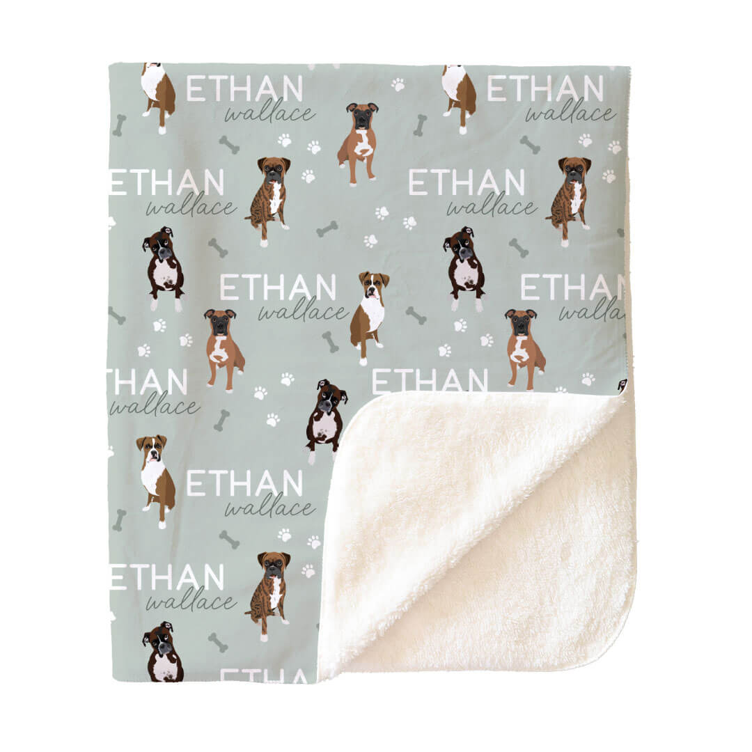 Personalized Kids Blankets | Dog Breeds - Part 2