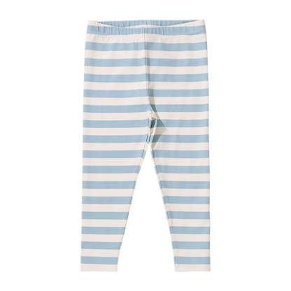 Cartwheel Legging - Light Blue Stripe