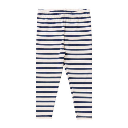 Cartwheel Legging - Navy Stripe