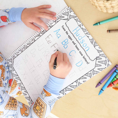 Personalized Coloring Book | Construction Zone